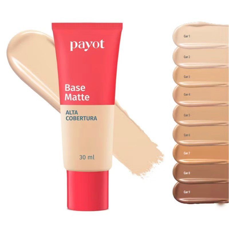 Base Matte Payot Alta Cobertura 30ml Cherrie Nova 