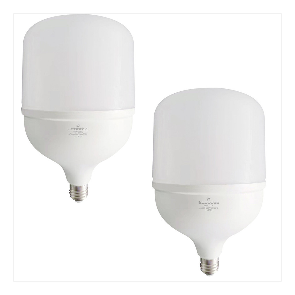 Kit 2 Lâmpadas Super Bulbo 150w Alta Potência 65