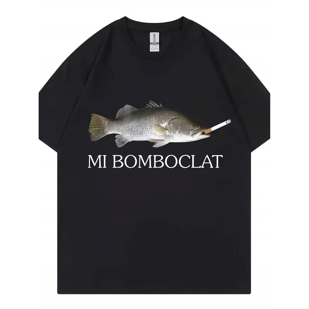 Camiseta Masculina Peixe Bomba Mi Bomboclat Haraju