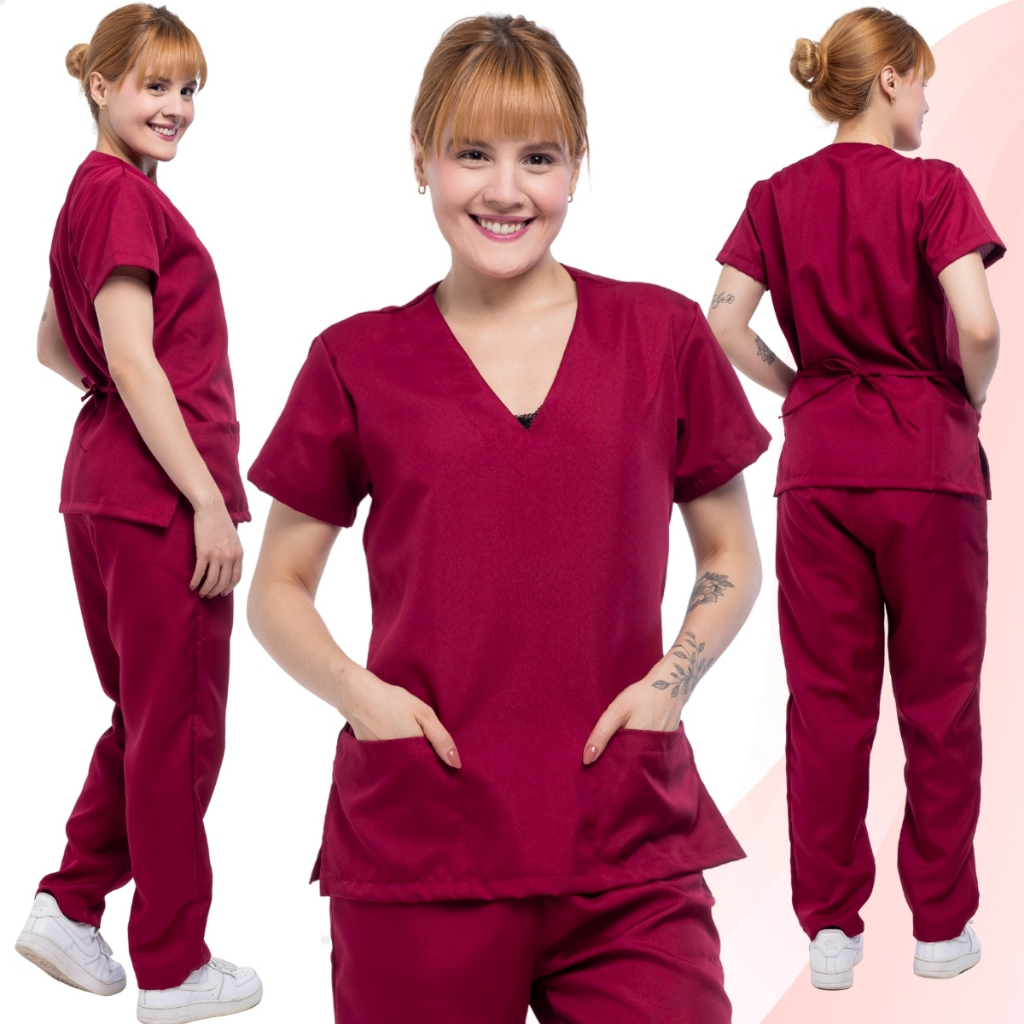 Pijama Hospitalar Cirúrgico Scrub Feminino Acintu