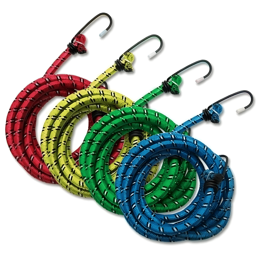 Kit 10 Elástico Extensor 1,5m Gancho Ferro 8mm Re