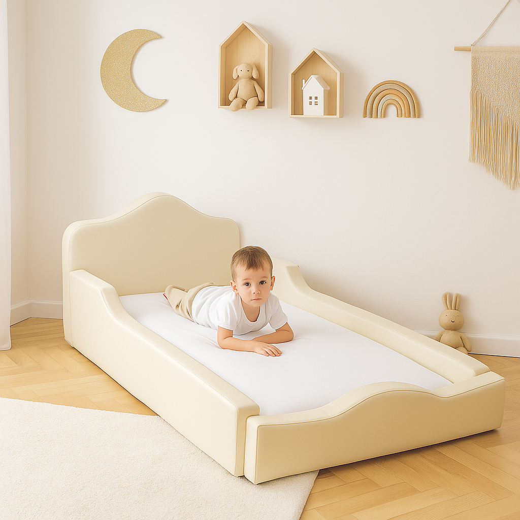 Mini Cama Infantil Espumada Montessoriana 150x70cm