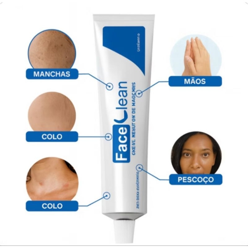 Face Clean Removedor de Melasma 30g