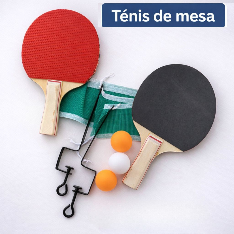 Kit Tenis Mesa Ping Pong Raquete Bolinha Rede Dive