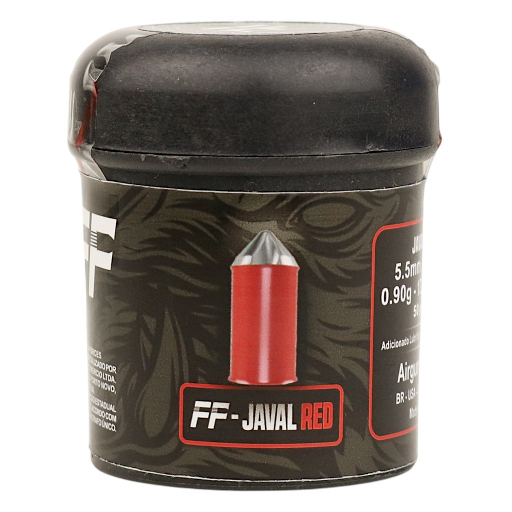 Chumbinho FF Javal Red 5.5mm (.22) – 50un