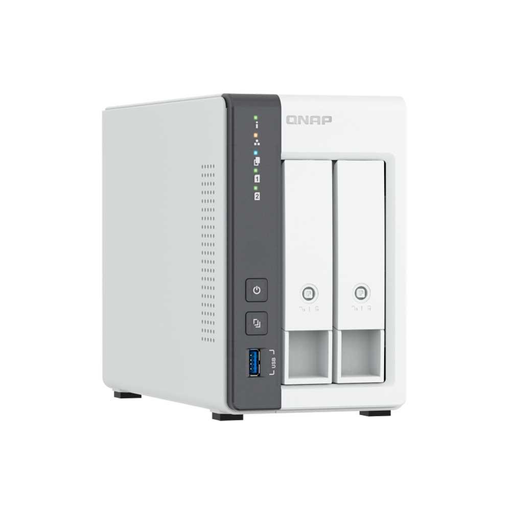 Storage Nas Qnap 2 Baias Arm Cortex-a55 4 Core 1.8