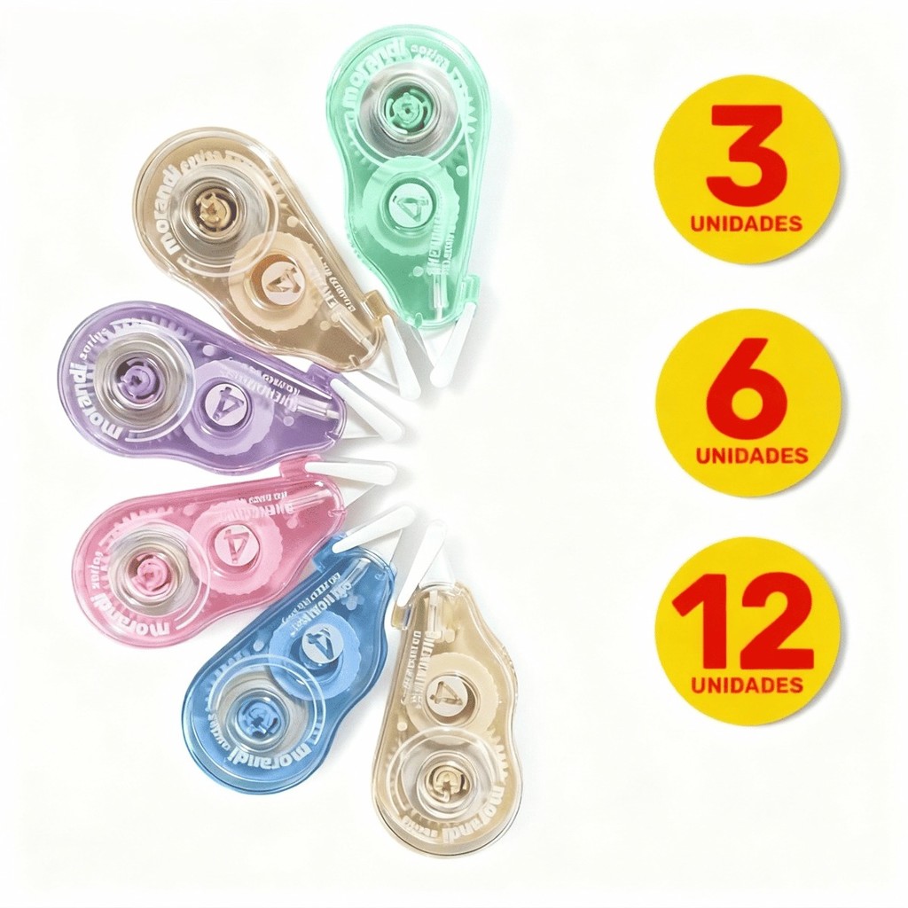 Conjunto De Fita Corretiva Portátil De