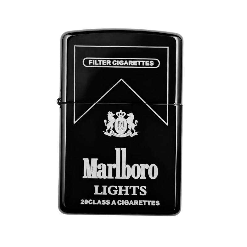 Isqueir Zippo Marlboro Vintage Colecionavel Espelh