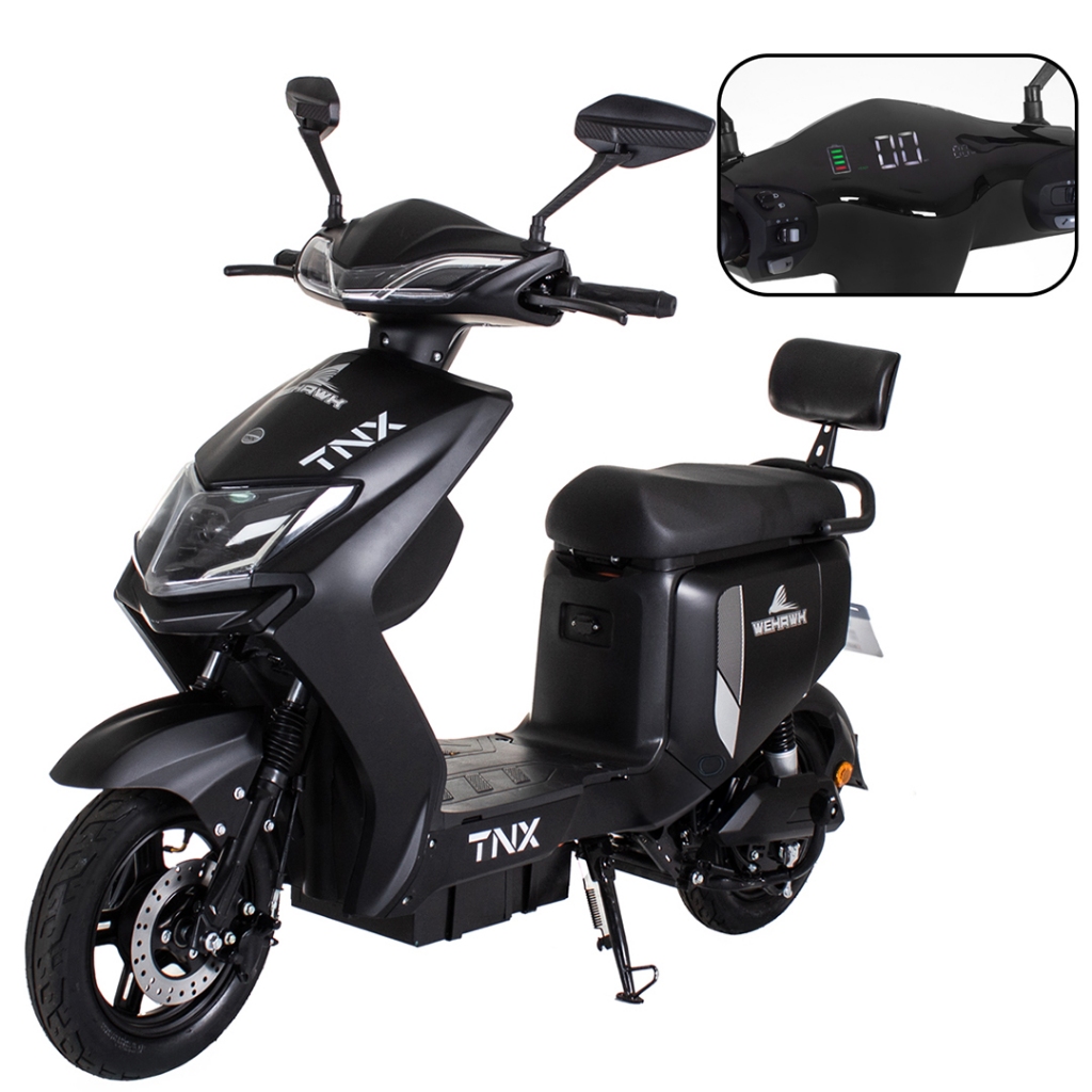 Scooter Moto Elétrica 1000W WeHawk WX-02 Potênc