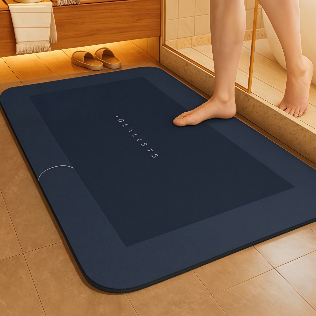 Tapete Antiderrapante de Banheiro Super Absorvente