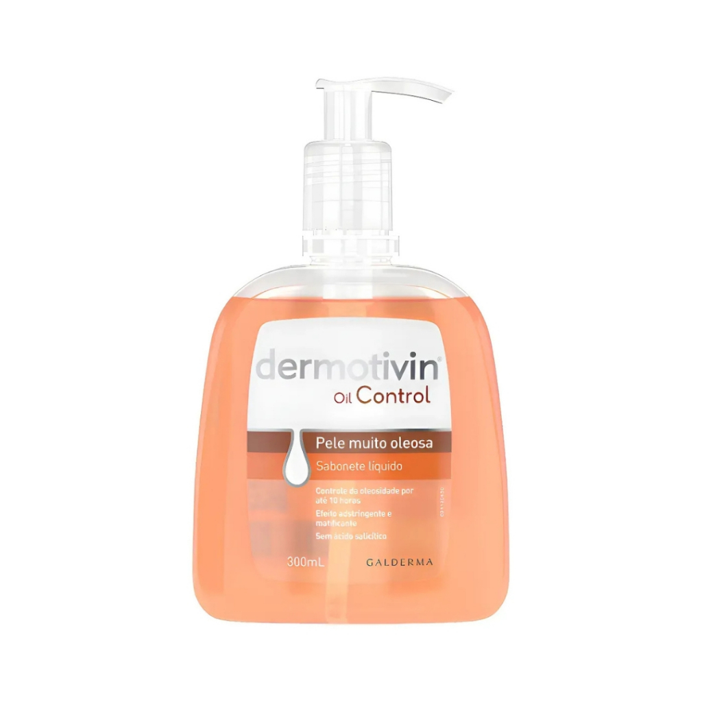 Sabonete Líquido Facial Pele Oleosa Acne Dermotiv