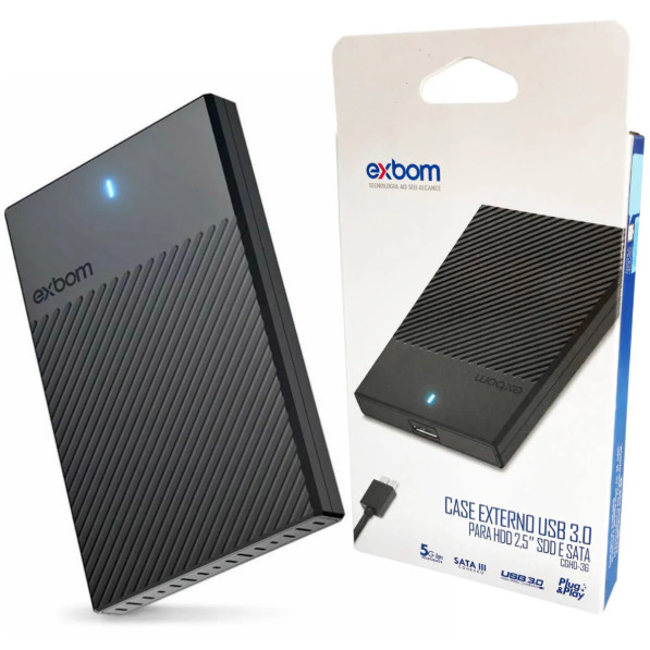 HD Externo Portátil USB 3.0 – Compatível c