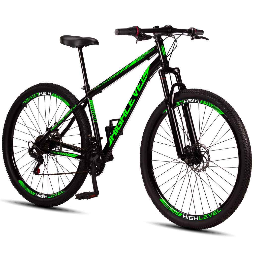 Bicicleta Aro 29 Aço Carbono Highlevel Freios a D