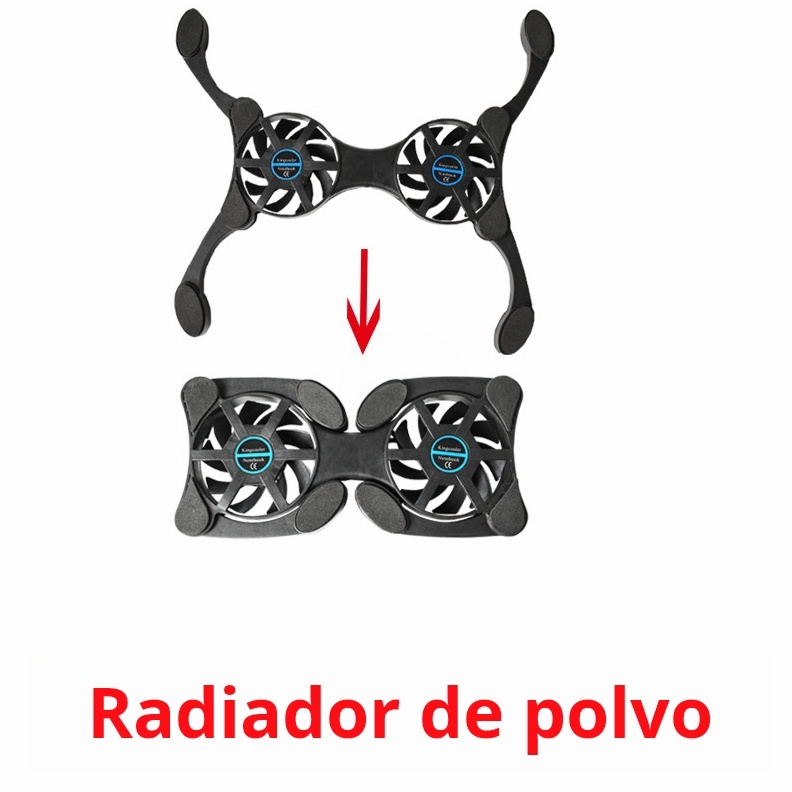 Suporte Base Notebook Com Cooler De Ventilação D