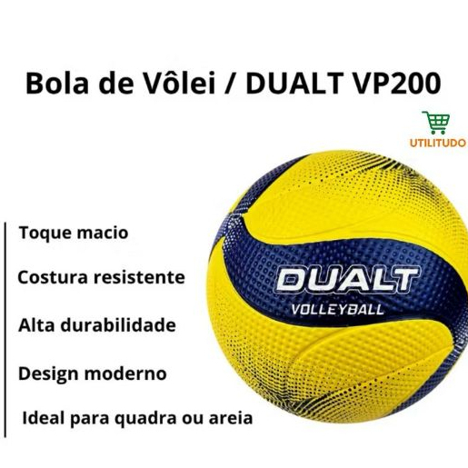 Bola de Vôlei Dualt VP200 Profissional  Alta Perf