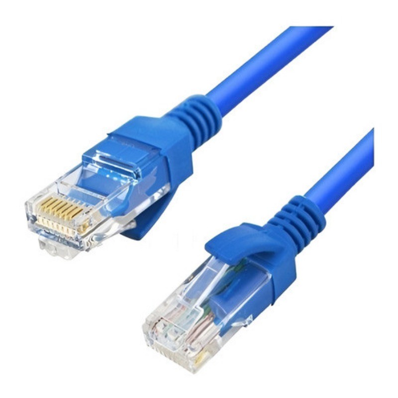 Cabo De Rede Rj45 3mt Cat5e Azul Alta Velocidade L
