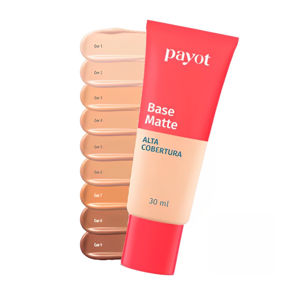 Base Líquida Matte Alta Cobertura- 30ml-Payot