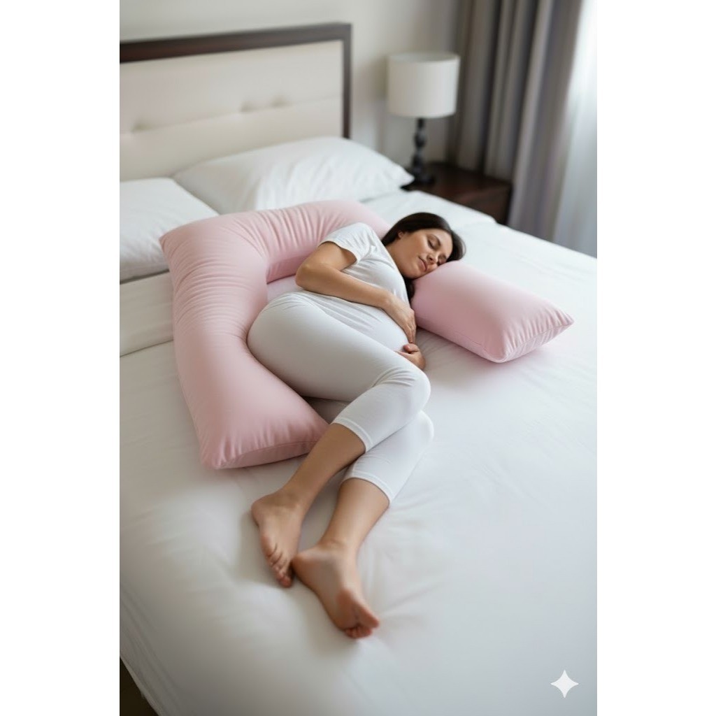 Travesseiro De Corpo Para Gestante Grávida 1,20cm