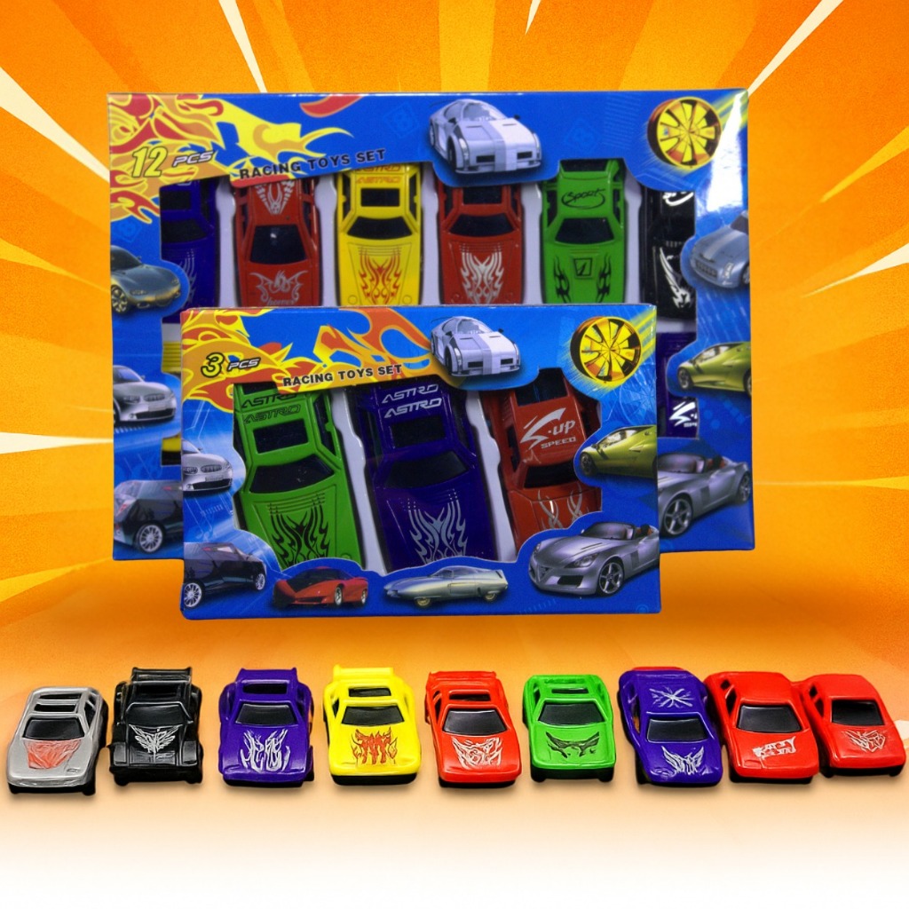 Coleção 20 Carrinhos Coloridos Miniatura Present