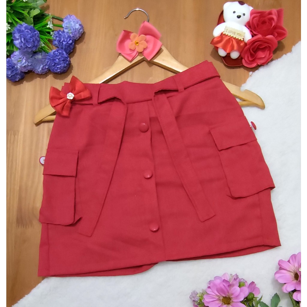 Short Saia Infantil-Juvenil 4-16 ANOS Para Menina 