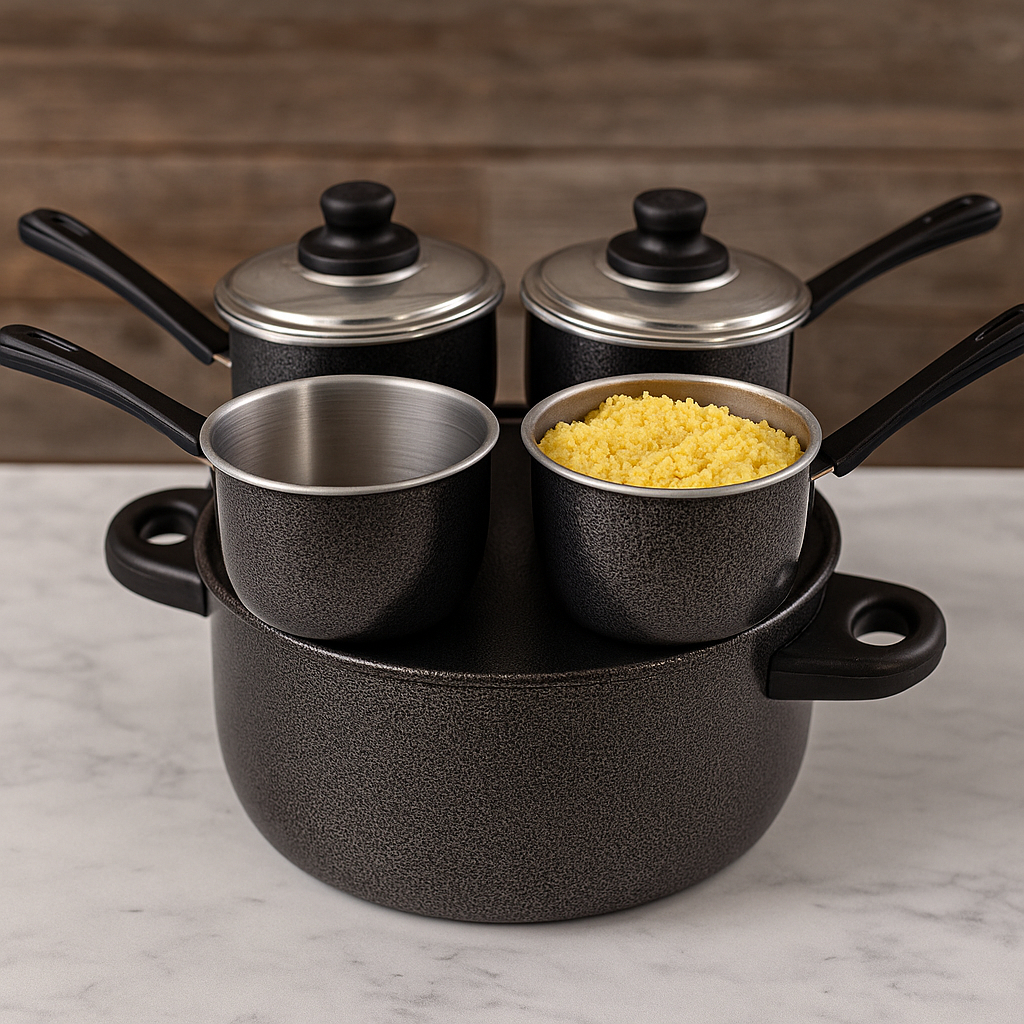 Cuscuzeiro Nordestino Porção 4 em 1 Para Quatro 