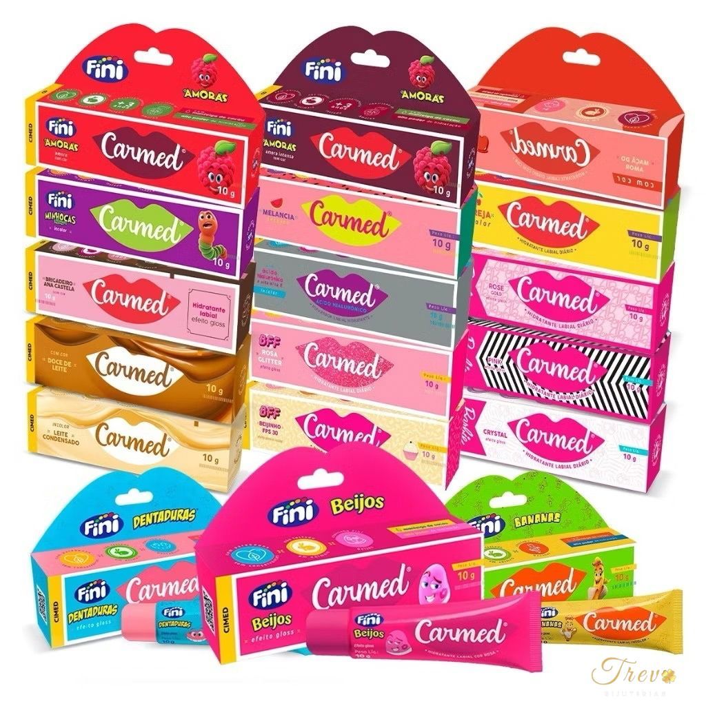 Carmed Lip Gloss Hidratante  Brilho Intenso com To