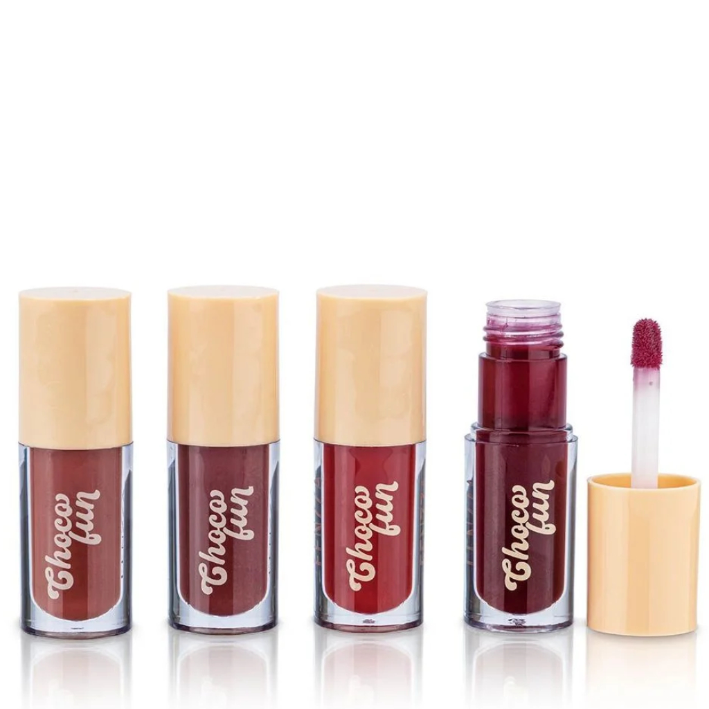 Choco Fun Lip Tint Gloss Cream  Fenzza, Brilho Lab