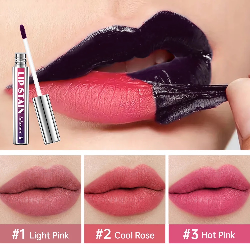 Batom Máscara Peeling Labial À Prova Dágua Long