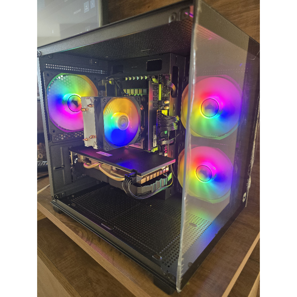 Pc Gamer COMPLETO Xeon 2630 V4 RX 580 8GB 16GB DDR