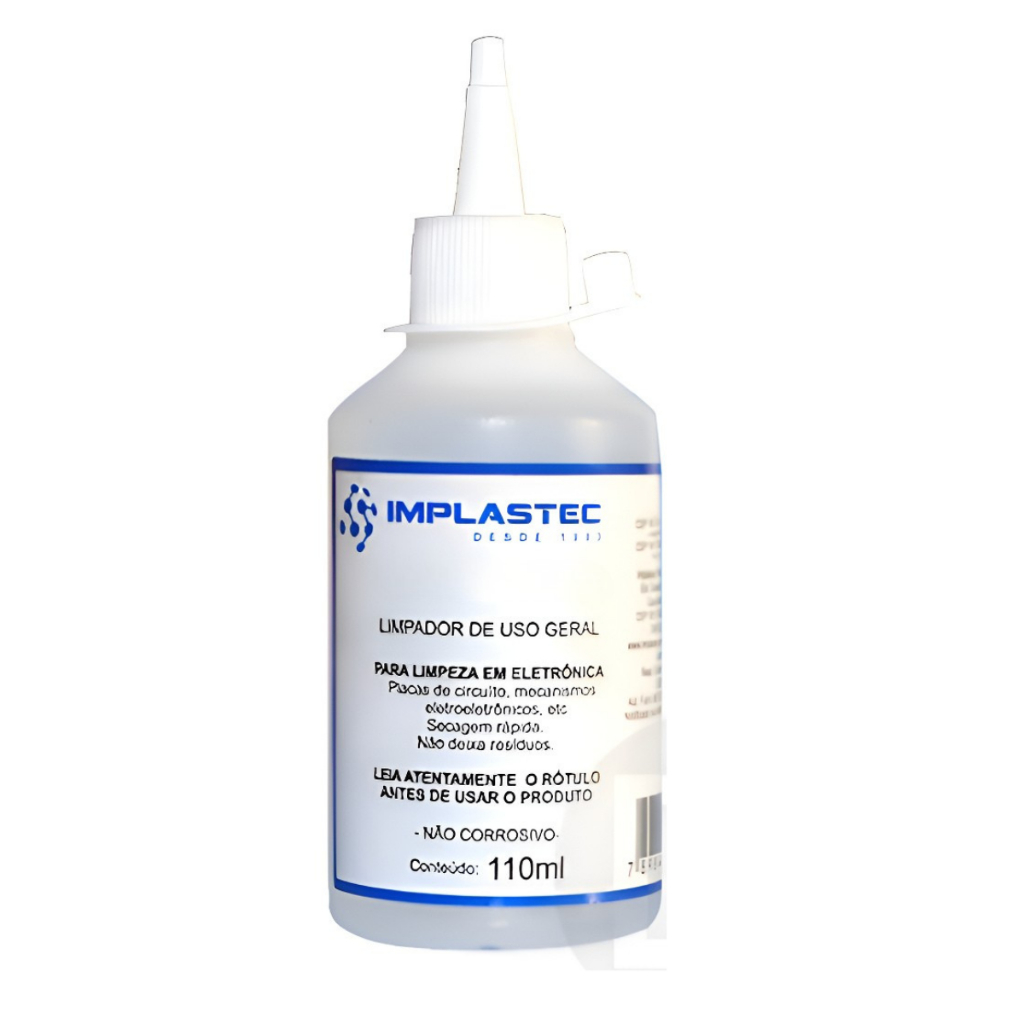 Limpador Isoprop Limpeza de Placas Pasta Termica E