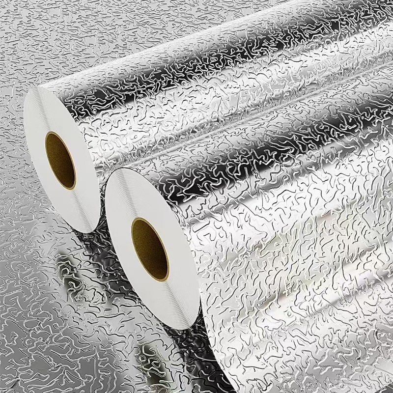 Adesivo Alumínio Protetor Cozinha  Impermeável F