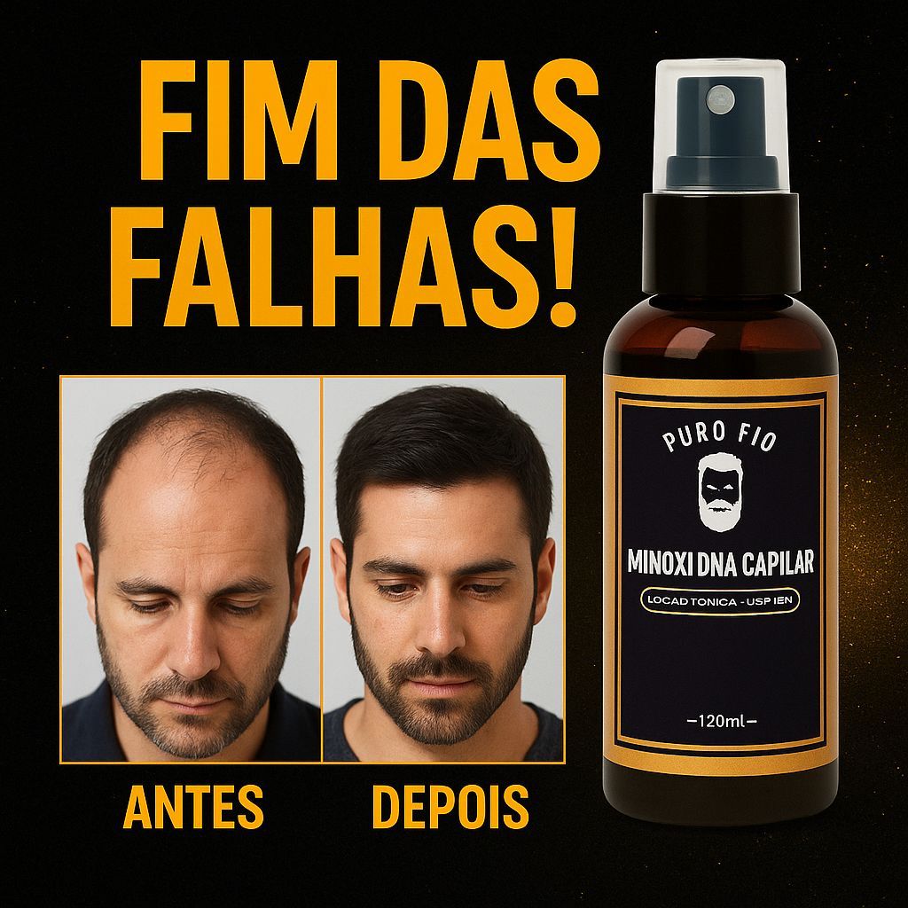 Tônico Pro Barber MinoxDNACapilar Spray Anti Qued