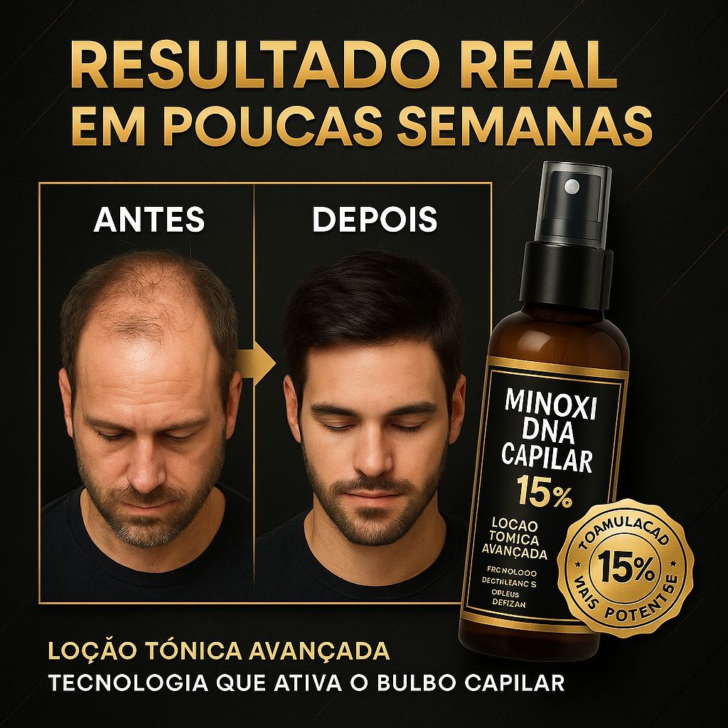 KIT Tônico Pro Barber MinoxDNACapilar Spray Anti 
