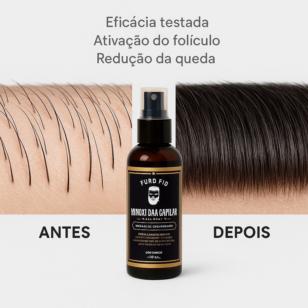 KIT Tônico Pro Barber MinoxDNACapilar Spray Anti