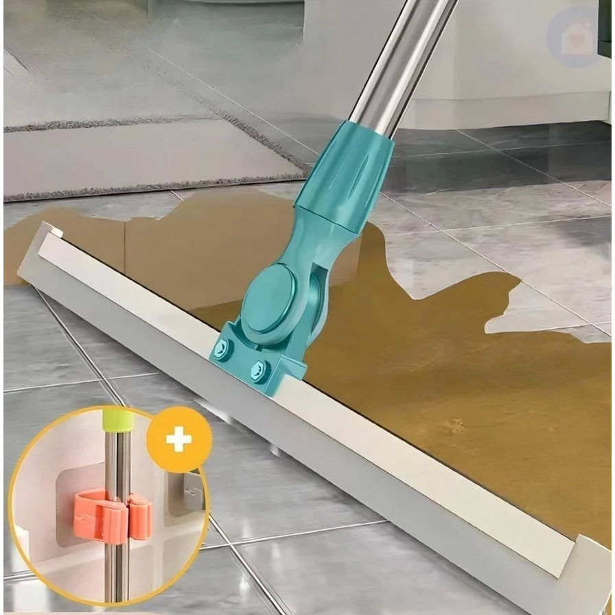 Rodo de Silicone Para Limpeza de Piso Vidros Com G