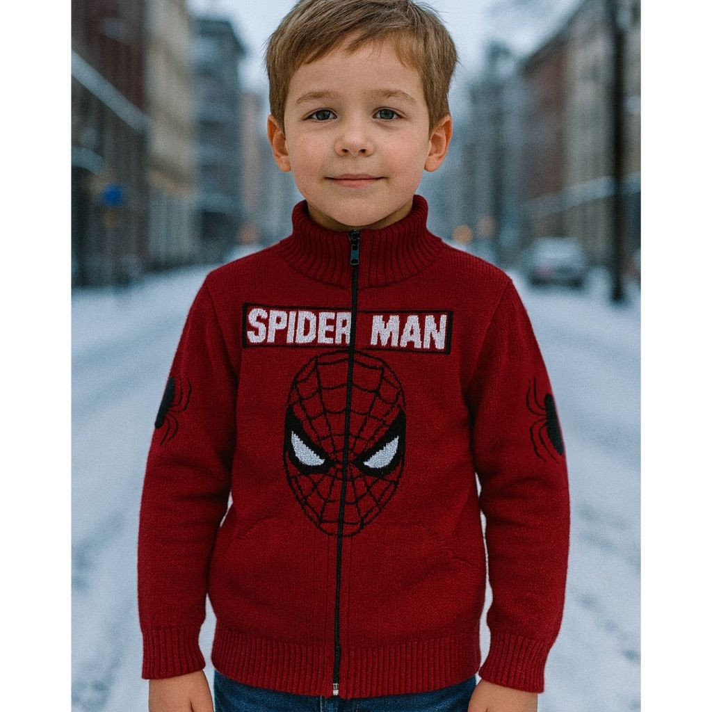 Blusa Infantil Suéter Tricot Inverno Menino 3-10 