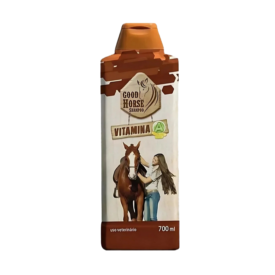 Shampoo Good Horse Vitamina A 700ml Ideal para o C