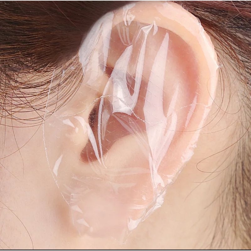 Kit Protetores De Ouvido Bebê Impermeável Touca 