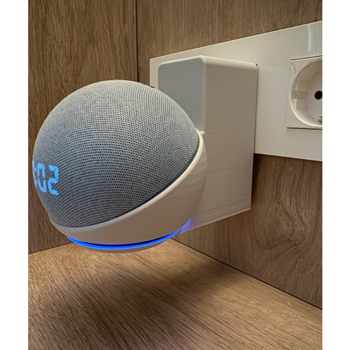 Suporte de tomada para Alexa Echo Dot compatível 
