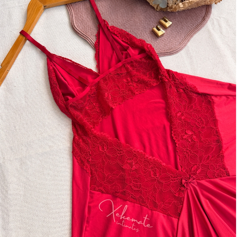 Camisola Sexy Bailarina Renda Costa Nua Babado Fen