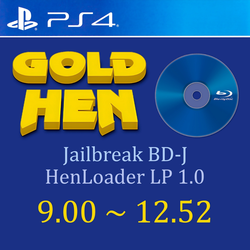 BD-J PS4 – HenLoader LP – Versão OFIC