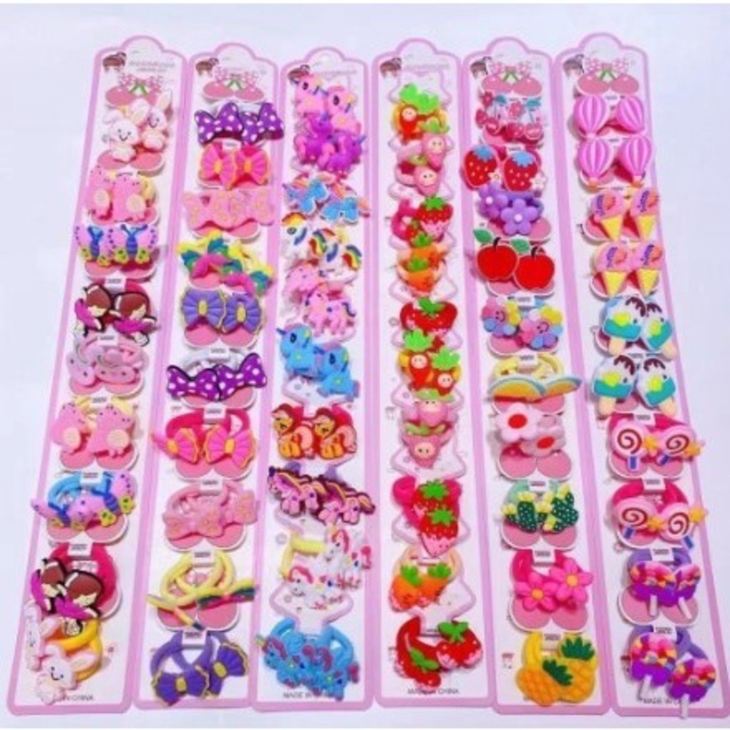 KIT 40 unidades de xuxinhas com Detalhes de Silico