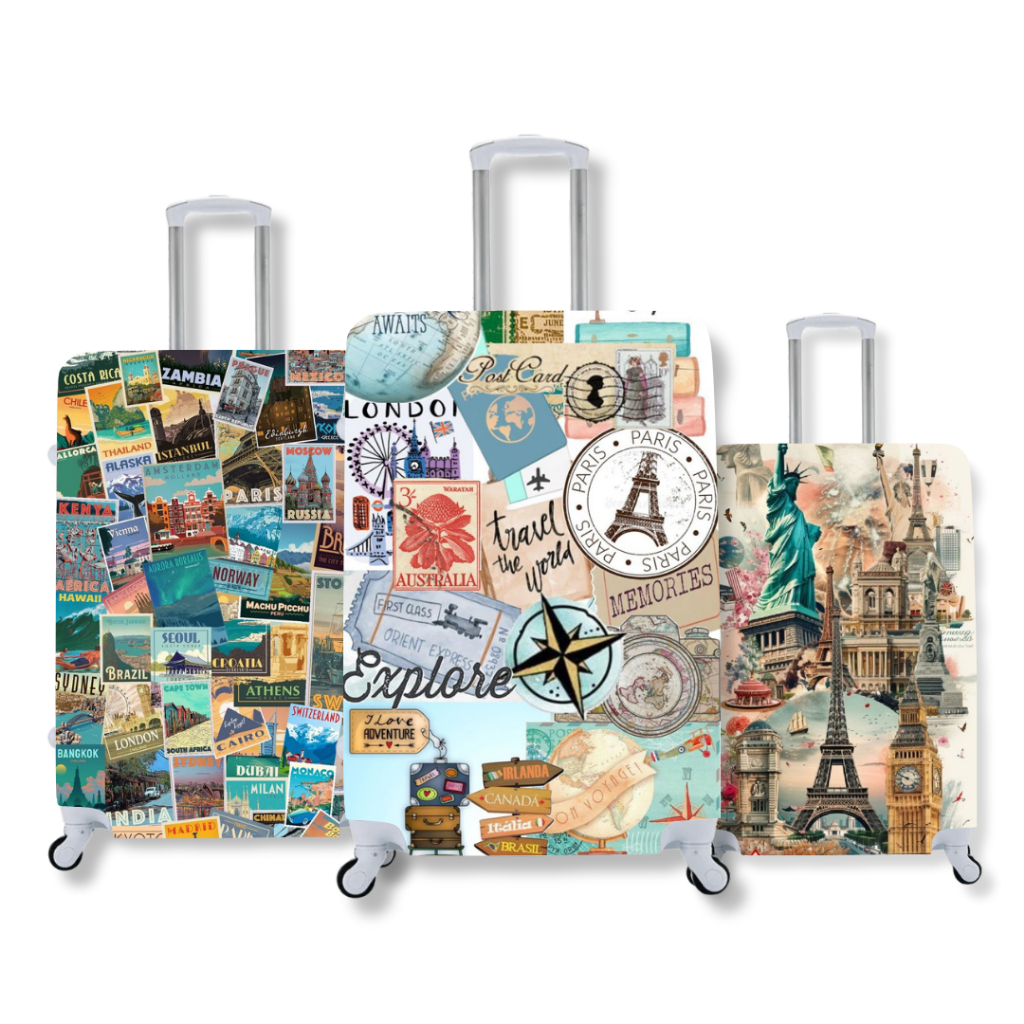 Capa De mala Protetora Elástica Personalizada Via