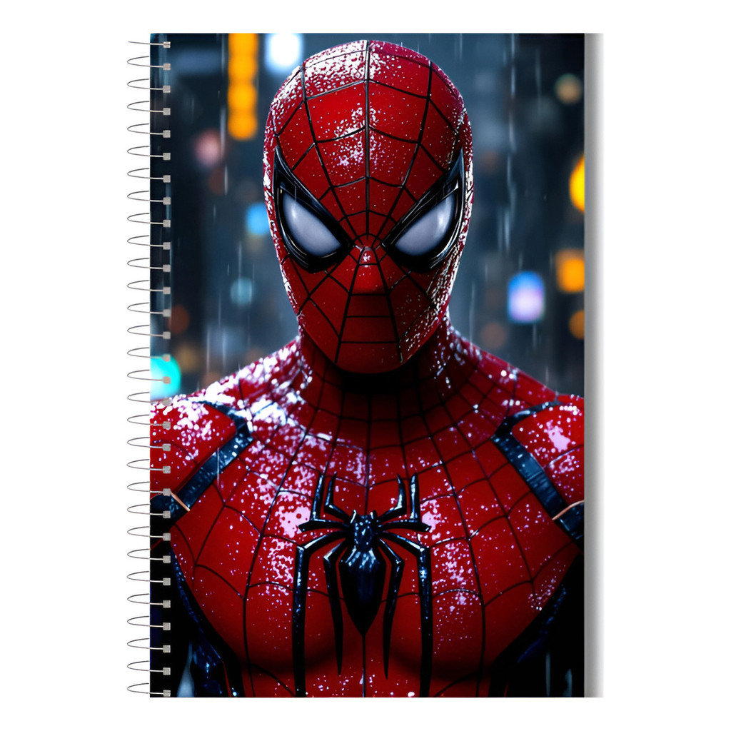 Caderno Homem Aranha 1 Matéria 80 Fls