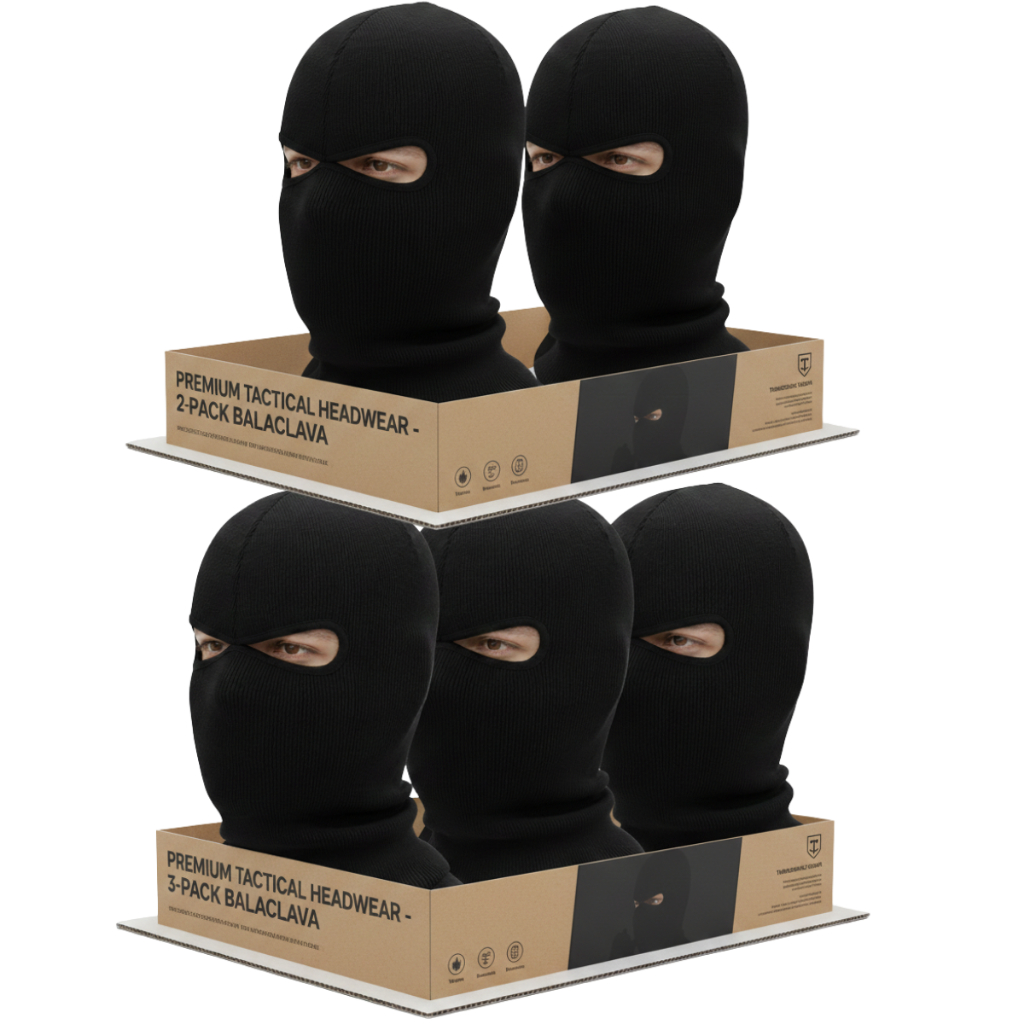 Kit Com 2/3 Balaclavas Tubular Unissex Touca Ninja