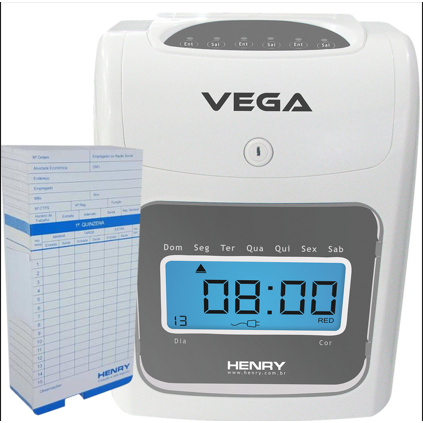 Relógio de Ponto Cartográfico Henry Vega –