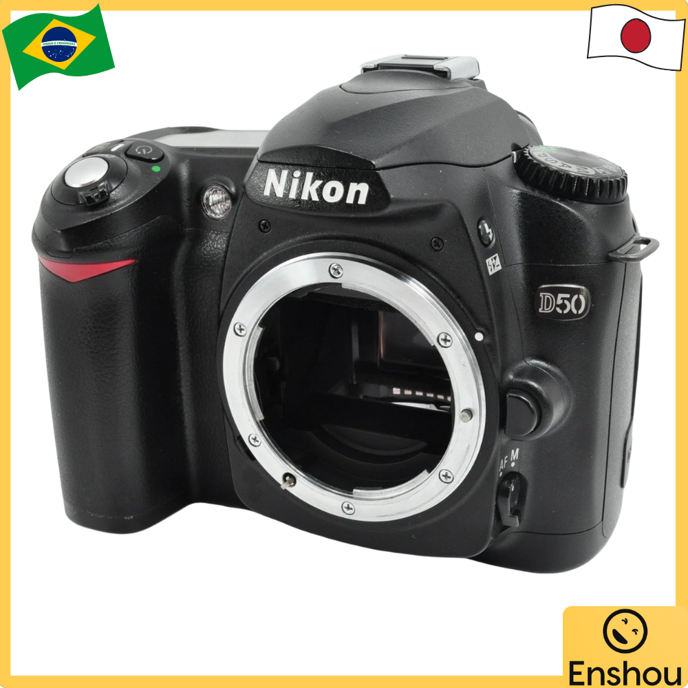 [USED]Do Japão [USADO]Nikon D50 Black Digital SLR