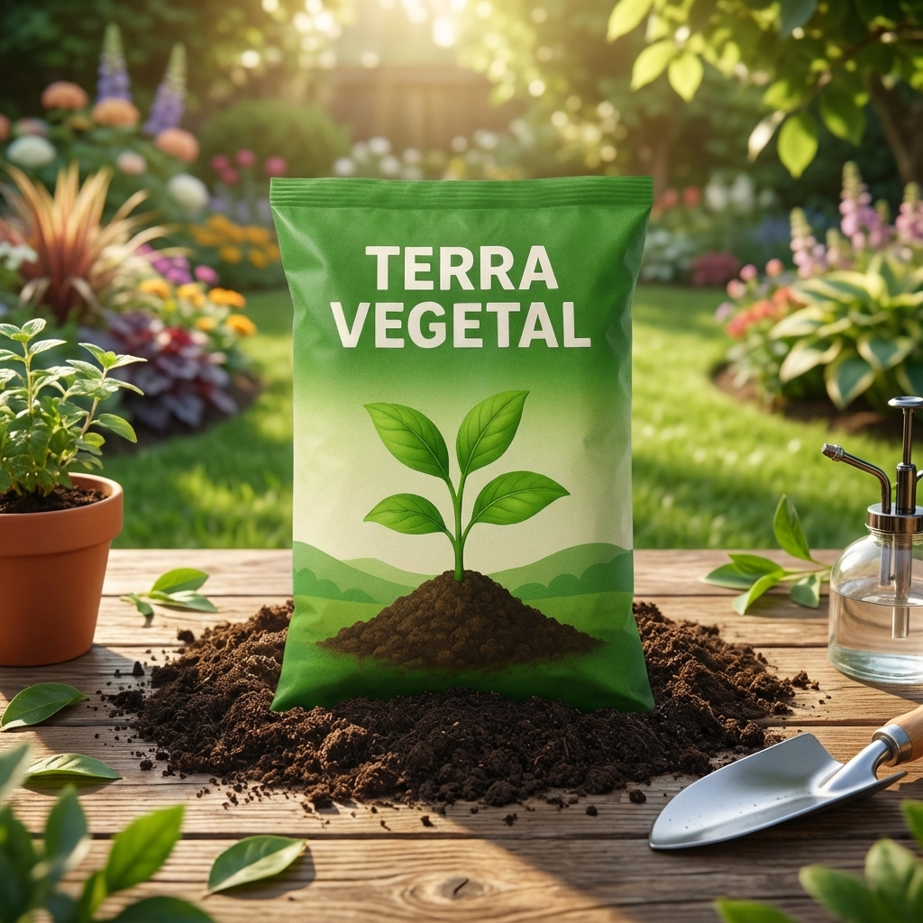 Terra Vegetal Orgânica Adubada com Húmus até 10