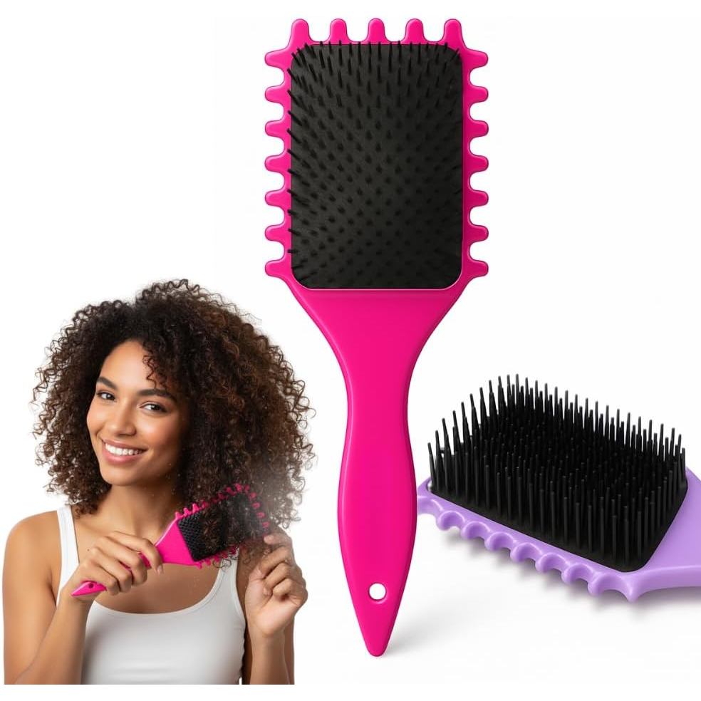 Escova Fitagem Profissional  Cachos E Ondas Defini