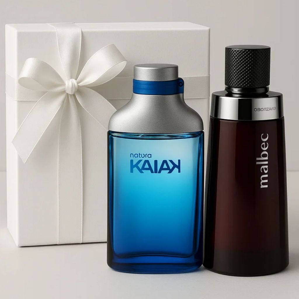 Kit Perfumes Masculinos Malbc + Kayak Original Qua